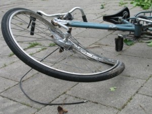 fiets ongeluk