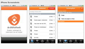 De Bibliotheek App iPhone Android