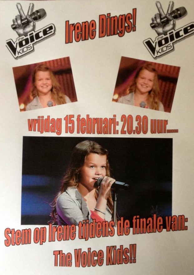 Irene Dings The voice Kids