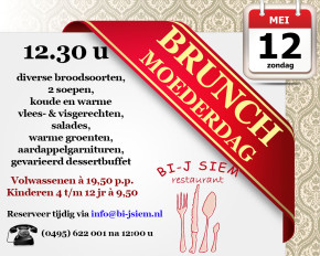 MOEDERDAGBRUNCH Bi-j Siem