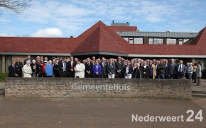 aubade voor gedecoreerden Nederweert