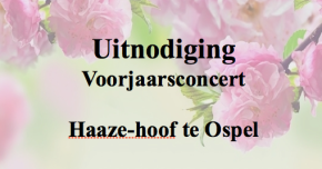 Voorjaarsconcert Zangvereniging St Caecilia