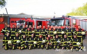 Groepsfoto's Brandweer Nederweert