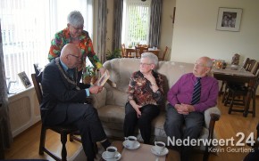 Diamanten Huwelijk Harrie Roost en Nellie van Riet uit Nederweert