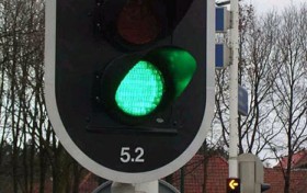 Groene golf Ringbaan Noord