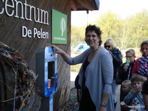 Openbaar drinkwatertappunt in werking