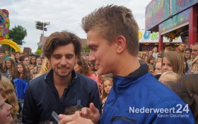 Ruud Feltkamp, bekend GTST, bezoekt Ospel Kermis