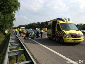 Ongeval A2 Weert Noord