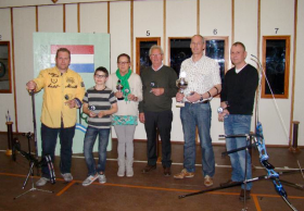 Handboogvereniging Willem Tell het Koningsschieten 2013