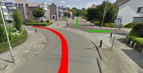 Verkeerssituatie-Schoolstraat-Nederweert