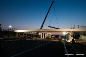 Werkzaamheden aan Ecoduct over A2