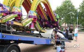 Opbouw Kermis Nederweert 2013