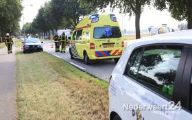 Ongeval Dorpstraat Heythuysen - Baexem tussen twee personen auto's