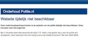 politie storing