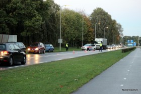 Kop staart botsing op Ringbaan in Weert