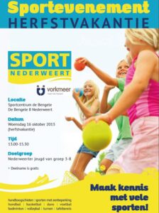 Sportevenement herfstvakantie