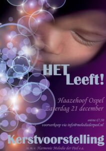 Kerstvoorstelling Harmonie Melodie der Peel Ospel