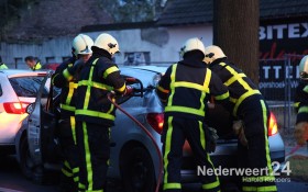 Ongeval, kettingbotsing  Roermondseweg Weert