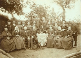 bruiloft cato vd kerkhof & arie van vinken 18 juni 1912 (2)