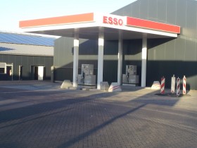 verbouwing tankstation Roost