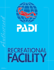 PADI - Recreational Facility (64207)