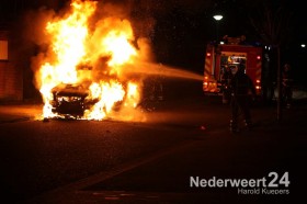 Autobrand Julianastraat Nederweert