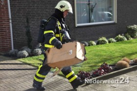 Woningbrand Irenelaan 3 te Weert