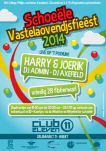 poster Scholen carnaval weert