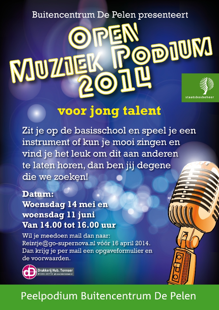 Jong Talent poster klein