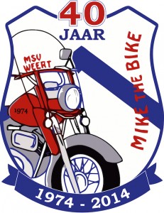 Logo MSV Mike the Bike 40 jaar