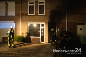 Woningbrand Biemansstraat 9 in Weert