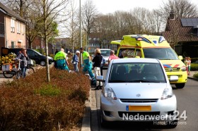 Fietser ten val Paulus Holtenstraat Nederweert