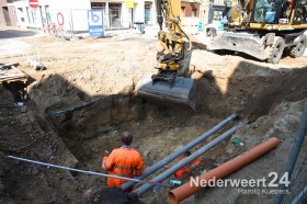 Voortgang herinrichting Kerkstraat Nederweert