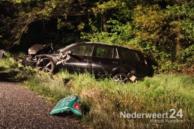 Ongeval A2 Kelpen-Oler vrachtwagen met auto 8