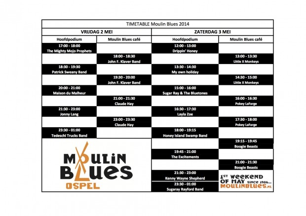 timetable Moulin Blues_2014