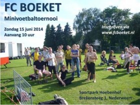 FC Boeket minitoernooi