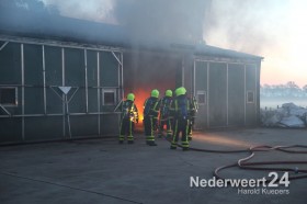 grote brand Bientjesweg Ospel