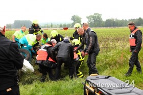 Ongeval Motor met zijspan Castertstraat Ell 3840