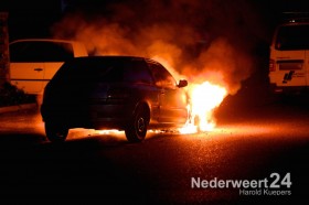 Autobrand Julianastraat Nederweert