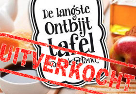 Langste-ontbijttafeluiterkocht