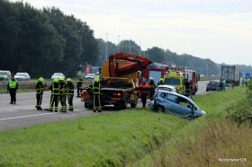 Aanrijding A2 op 13-08-2014