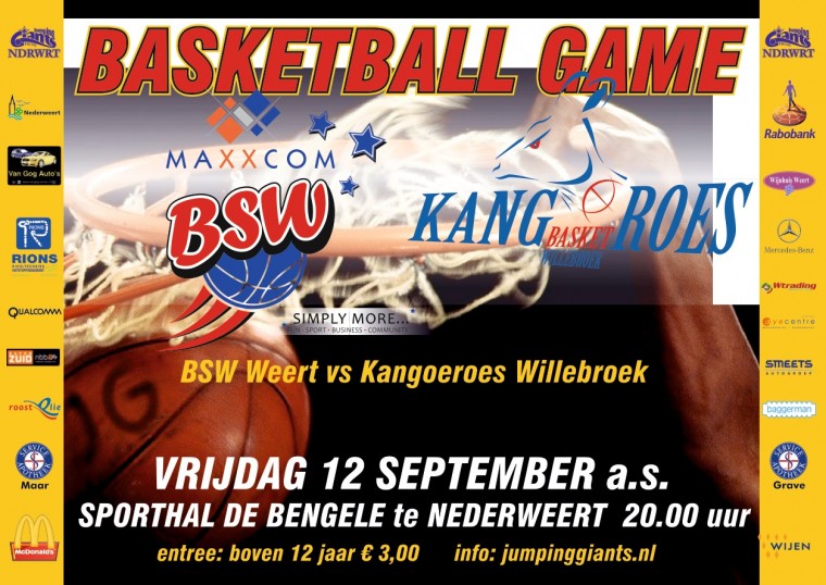 BSW Weert - Kangoeroes Willebroek