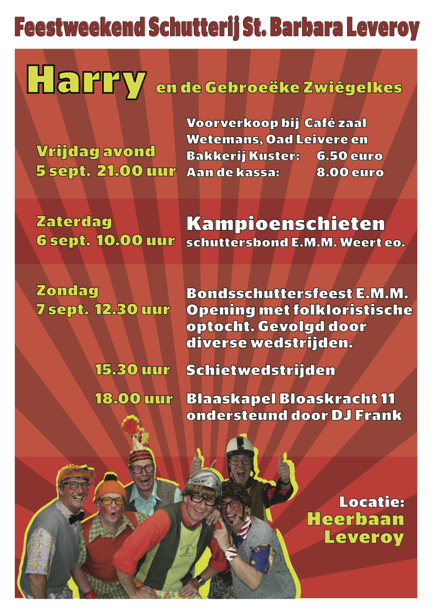 Bondsschuttersfeest Leveroy 2014