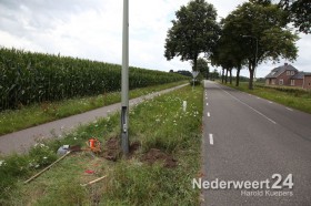 Ongeval Ospelsseweg Keryelmusweg Nederweert door onbekende