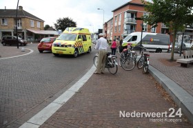 Vrouw gevallen met fiets Ospelseweg Nederweert