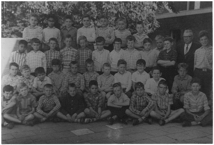 6de klas lambertus school 1961