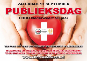 EHBO nederweert 50 jaar