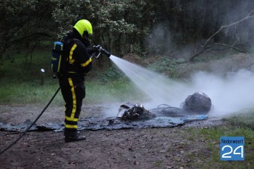 XTC afval brand Maxeterdijk Heythuysen