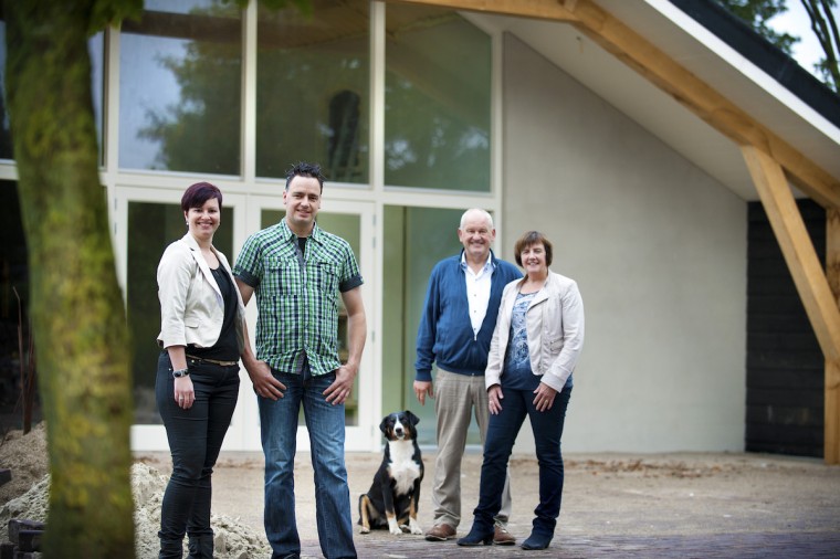 Familie Van Leeuwen etaleert