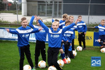 Voetbal clinic Nederweert spelers